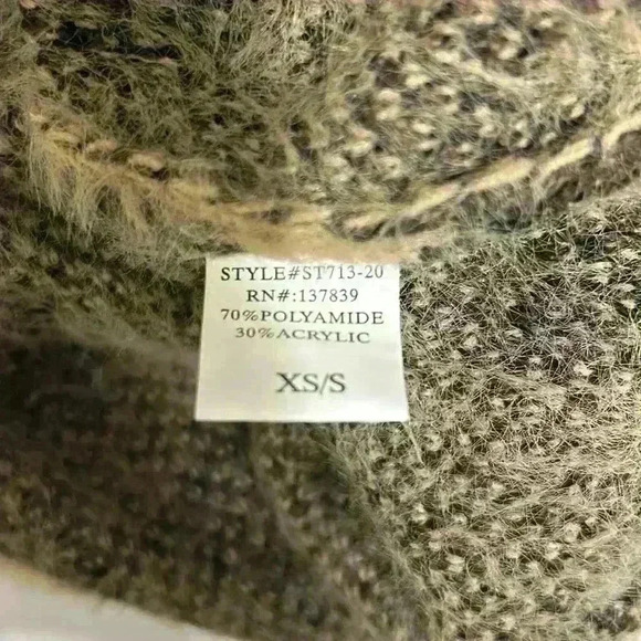 Altar’d State Fuzzy Cheetah Print Sweater - Picture 7 of 8